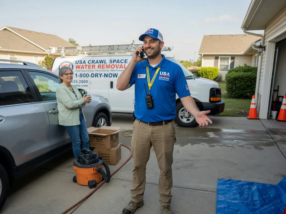 Crawl Space Water Removal Jacksonville, MO FAQs